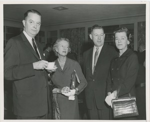 Attendees of NYU affiliation ceremony