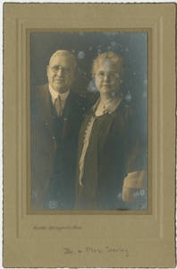 Dr. and Mrs. Seerley portrait, 1920-1933?