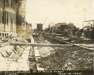 Boston Street at Polish School