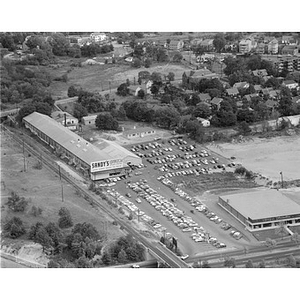 West Roxbury, Sandy's Discount Department Store, close up, Boston, MA