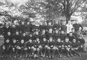 Swampscott High School football team, c. 1914