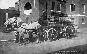 A pair of beauties of the Wakefield, Mass. fire department