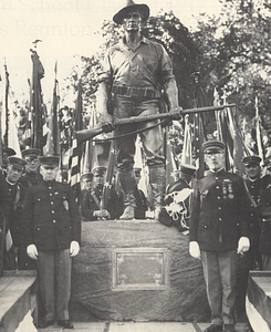 Hiker Monument dedication, October 12, 1926