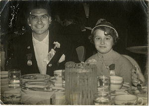 George W. Rose with his daughter, Maureen