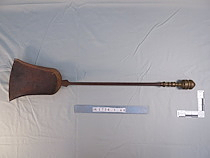 Brass-Handled Fireplace Shovel