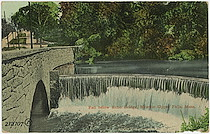 Falls below Echo Bridge, Newton Upper Falls, Mass.