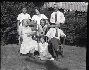 William and Huldah M. Bellfield and family