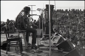 Hollywood Speedway Rock Festival: guitarist on stage, possibly with Wet Willie