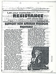 Support New Afrikan Freedom fighters!