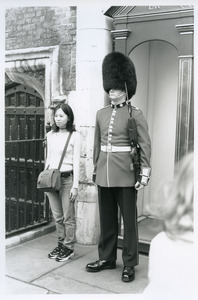 Tourist and Palace Guard