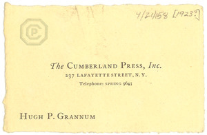 The Cumberland Press, Inc