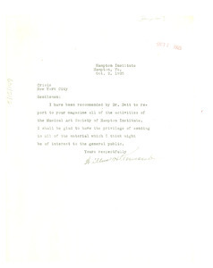 Letter from Frank C. Gregg to Crisis