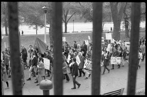 Vote With your Feet anti-Vietnam War protest march