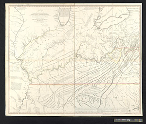 A new map of the western parts of Virginia, Pennsylvania, Maryland and North Carolina; comprehending the river Ohio, and all the rivers, which fall into it; part of the river Mississippi, the whole of the Illinois River, Lake Erie; part of the lakes Huron, Michigan &c. and all the country bordering on these lakes and rivers