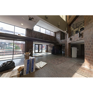 Harriet Tubman House atrium ground floor facing south