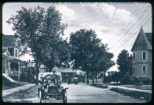 Cliftondale Square, Mt. Vernon Street & Myrtle Street, around 1914