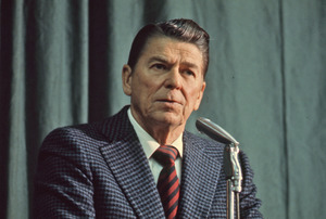 Ronald Reagan campaigning