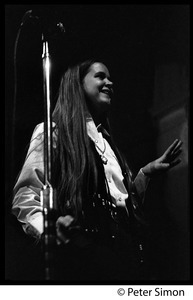 Tracy Nelson (Mother Earth) on stage at the Boston Tea Party