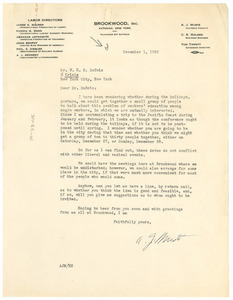 Letter from A. J. Muste to W. E. B. Du Bois