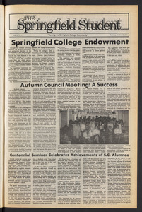 The Springfield Student (vol. 98, no. 6) Oct. 25, 1984