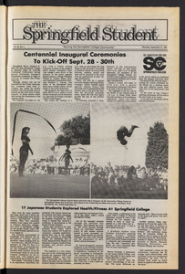 The Springfield Student (vol. 98, no. 3) Sept. 27, 1984