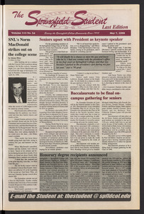 The Springfield Student (vol. 112, no. 24) May 7, 1998