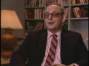 War and Peace in the Nuclear Age; Interview with Leslie Gelb, 1987