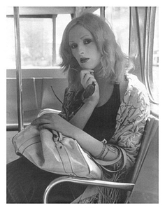Candy Darling on the bus (1)