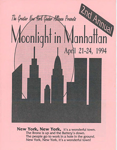 "Moonlight in Manhattan" Event Pamphlet, 1994