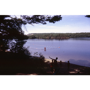 Beach at the Warren Center, 1966