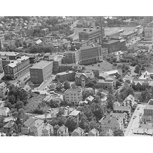 Roxbury, New England Baptist Hospital and the area, Boston, MA