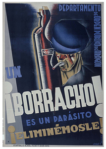 Un ¡Borracho! Es un parásito ¡Eliminémosle!