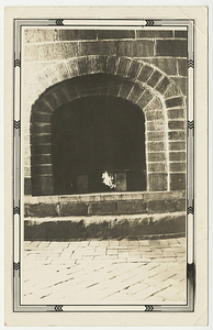 One of the fireplaces in the Pueblo of the Seven Fires