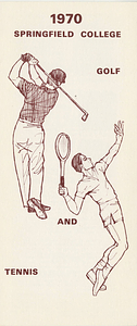 1970 Springfield College Golf & Tennis brochure