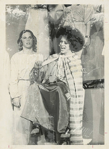 Eliott Baker as King Herod in Best of Broadway II production (May 1974)