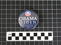 Lapel Pin, "Obama/Biden"