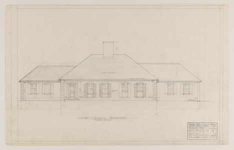 Ernest Ruegg house, Wellesley Hills, Mass.