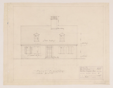 Mrs. F. H. Mann house, Martha's Vineyard, Mass.