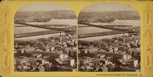 Panorama from Bunker Hill Monument, Charlestown, Mass., undated
