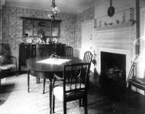 Jacob Wendell House, Portsmouth, N.H., Dining Room. - Digital Commonwealth