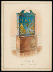 "Cabinet Mahogany and Lacquer"