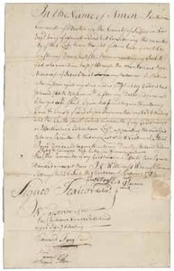 Will of Catherine Cornwell, 8 February 1752
