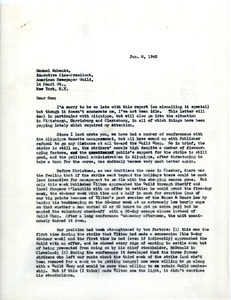 Letter from Charles L. Whipple to Samuel B. Eubanks