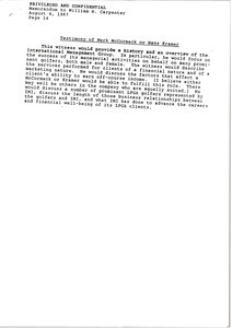 Memorandum from Neal Rains to William H. Carpenter