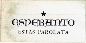 Esperanto estas parolata