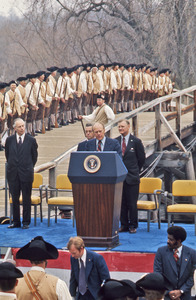 President Gerald Ford at the Bicentennial Commemoration