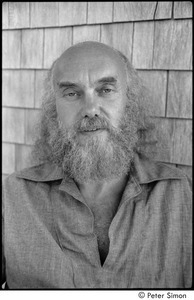 Ram Dass range of expressions: Portrait of Ram Dass