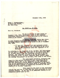 Letter from Powers, Kaplan & Berger to Henry A. Uterhart