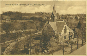 South East, from Dormitory, M.S.C., Amherst, Mass.