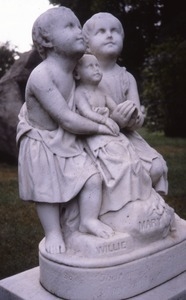 Mount Auburn Cemetery (Cambridge, Mass.) gravestone: Willie and Mary